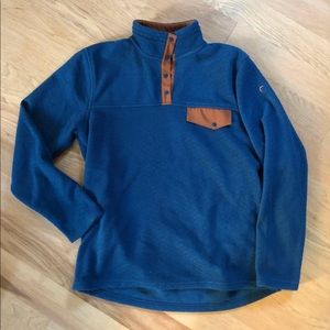 Zyia Wicked Teal Fleece Pullover